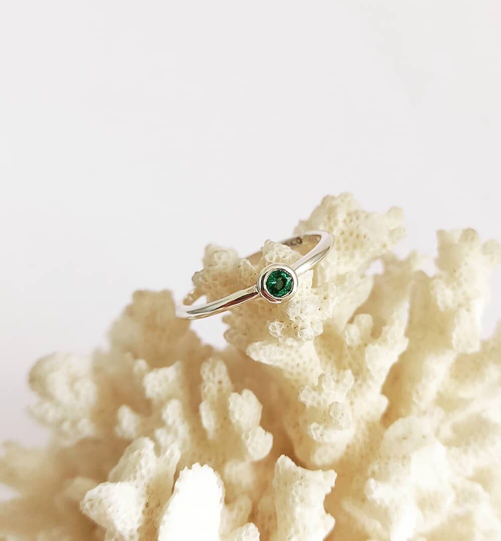 c jade jewellery south african jeweller sterling silver Emerald
